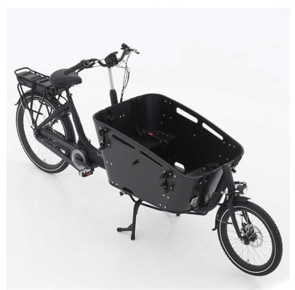 Grote foto vogue elektrische bakfiets twee wielen carry zwart 481 watt fietsen en brommers bakfietsen