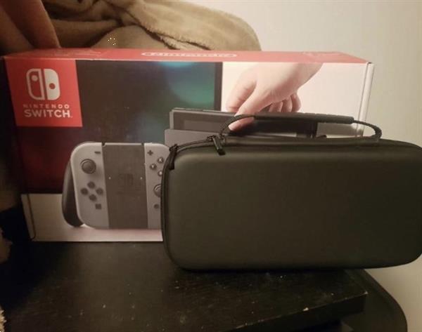 Grote foto nintendo switch v2 met screen protector case spelcomputers games overige