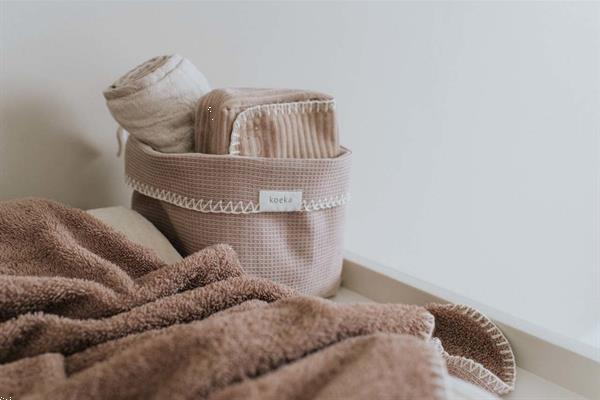 Grote foto billendoekjeshoes vik grey pink koeka kinderen en baby dekens en slaapzakjes