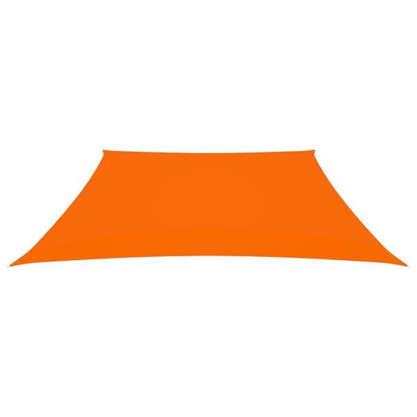 Grote foto vidaxl voile de parasol tissu oxford trap ze 3 4x2 m orange tuin en terras overige tuin en terras
