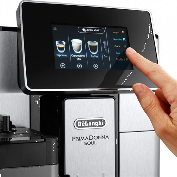 Grote foto espressomachine delonghi primadonna soul witgoed en apparatuur koffiemachines en espresso apparaten