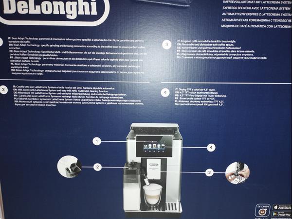 Grote foto espressomachine delonghi primadonna soul witgoed en apparatuur koffiemachines en espresso apparaten
