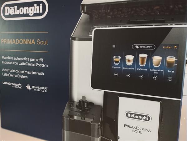 Grote foto espressomachine delonghi primadonna soul witgoed en apparatuur koffiemachines en espresso apparaten