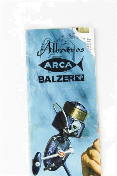 Grote foto albatros arca balzer catalogus folder hengelsport nieuw boeken hobby en vrije tijd