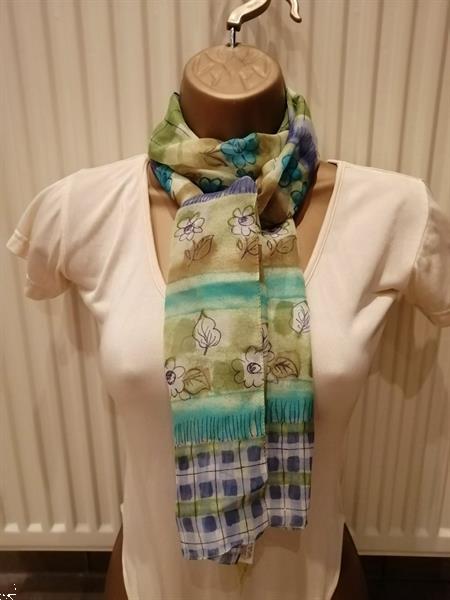 Grote foto luchtige lange zomer sjaal van mylene nieuw kleding dames mutsen sjaals en handschoenen