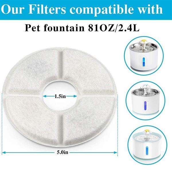 Grote foto drphone alupet filter drinkfontein filters navulling set dieren en toebehoren overige