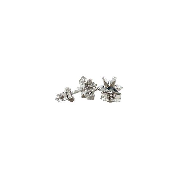 Grote foto witgouden oorstekers met diamant 14 krt kleding dames sieraden