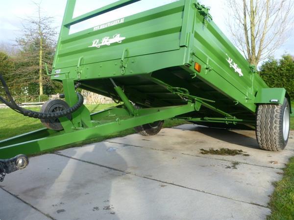 Grote foto dra machine transsporter 3 tot 8 ton agrarisch aanhangwagens