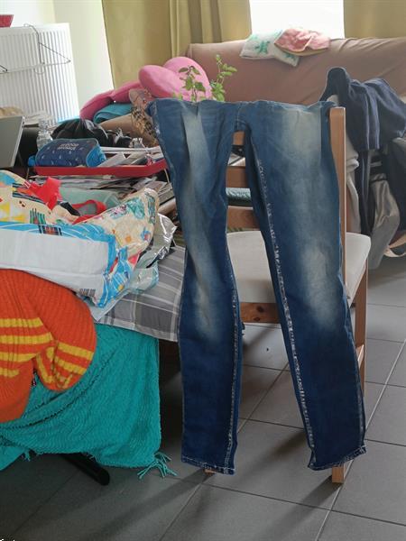 Grote foto hippe jeansbroeken kleding dames spijkerbroeken en jeans