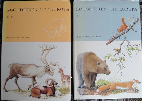 Grote foto zoogdieren in europa boeken wetenschap
