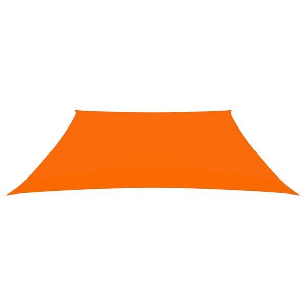 Grote foto vidaxl voile de parasol tissu oxford trap ze 3 4x3 m orange tuin en terras overige tuin en terras