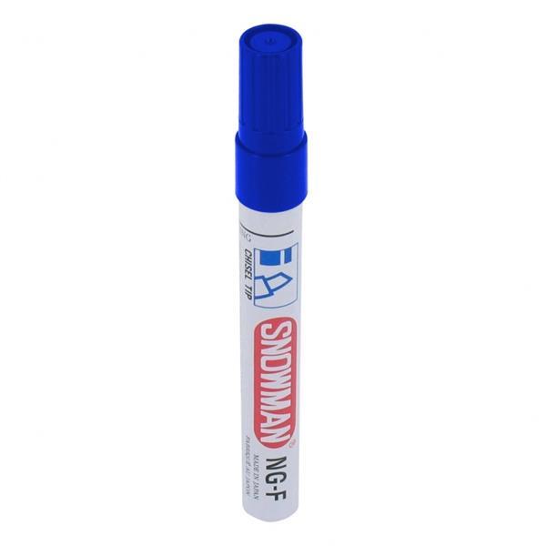 Grote foto snowman ng 12f permanent marker 1 3mm beitelpunt blauw doe het zelf en verbouw gereedschappen en machines