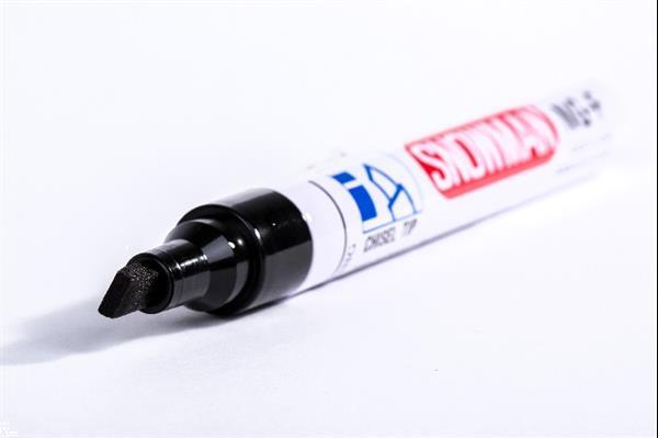 Grote foto snowman ng 12f permanent marker 1 3mm beitelpunt blauw doe het zelf en verbouw gereedschappen en machines
