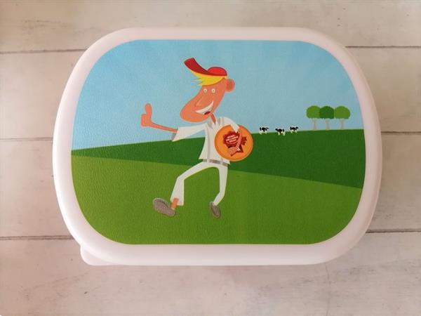 Grote foto leuke rode brooddoos lunchdoos voor jongens kinderen en baby kinderspulletjes
