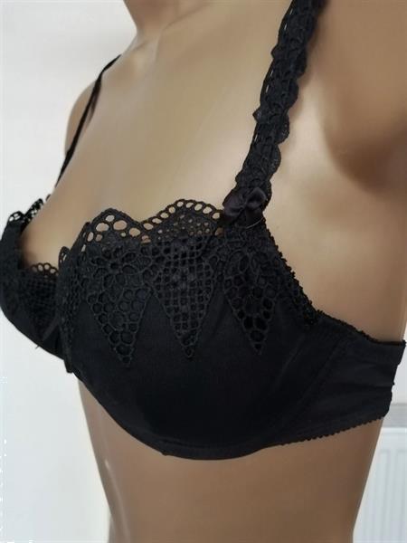 Grote foto elegante zwarte voorgevormde bh gossard 70c kleding dames ondergoed en lingerie