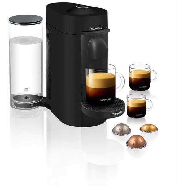 Machine à Café Nespresso Krups Vertuo Plus Argent Cafetière YY4152FD