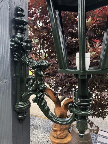 Grote foto wand buitenlamp maas alu gegoten met lampenfitting en glas. tuin en terras overige tuin en terras