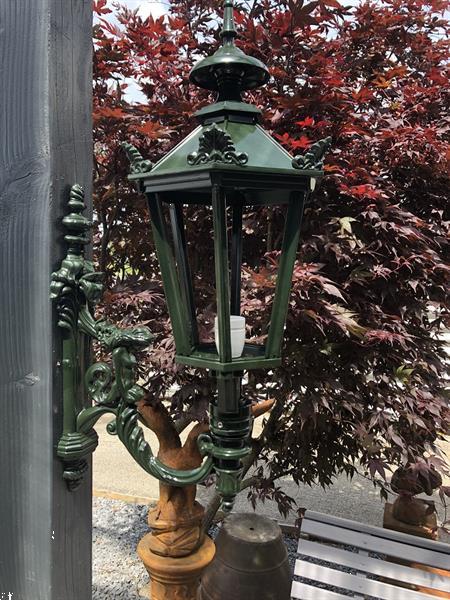 Grote foto wand buitenlamp maas alu gegoten met lampenfitting en glas. tuin en terras overige tuin en terras