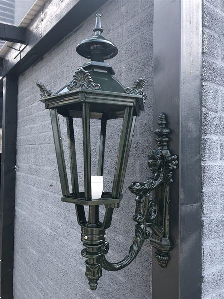 Grote foto wand buitenlamp maas alu gegoten met lampenfitting en glas. tuin en terras overige tuin en terras