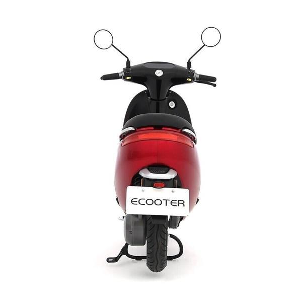 Grote foto ecooter e1s 35ah elektrische scooter lafite red bij centra motoren overige merken