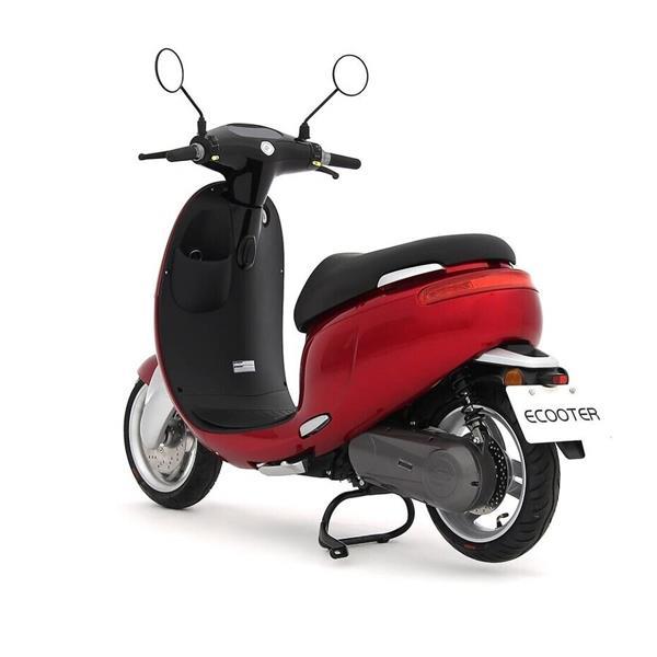 Grote foto ecooter e1s 35ah elektrische scooter lafite red bij centra motoren overige merken