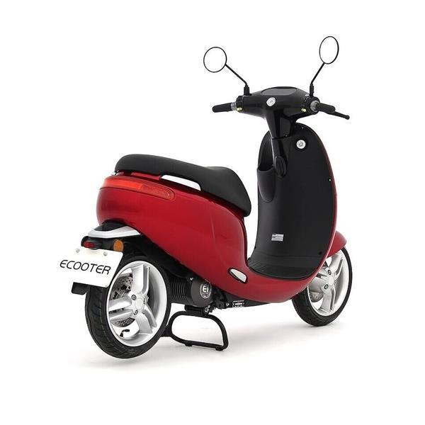 Grote foto ecooter e1s 35ah elektrische scooter lafite red bij centra motoren overige merken