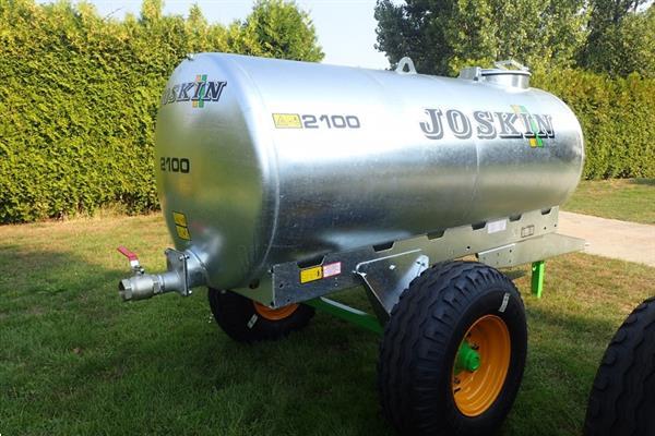 Grote foto joskin water ton 2100 en 3600 liter agrarisch aanhangwagens