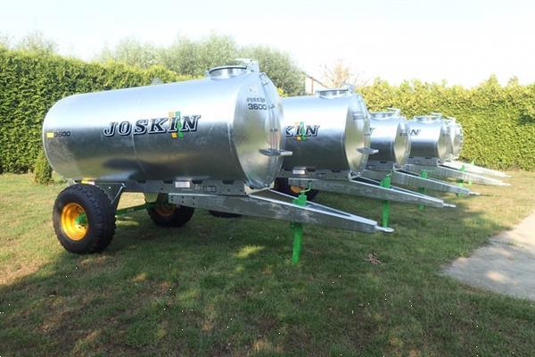 Grote foto joskin water ton 2100 en 3600 liter agrarisch aanhangwagens