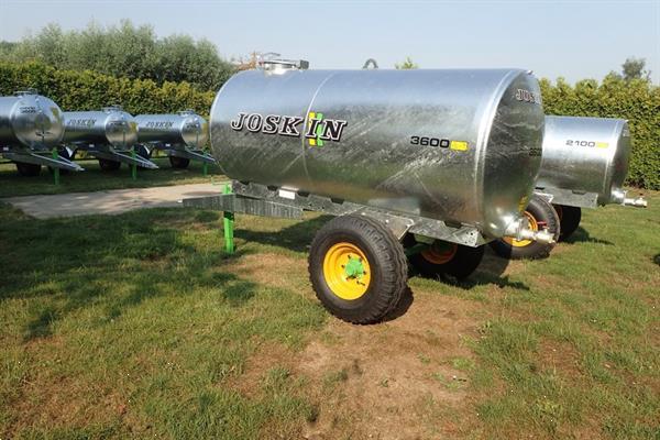 Grote foto joskin water ton 2100 en 3600 liter agrarisch aanhangwagens