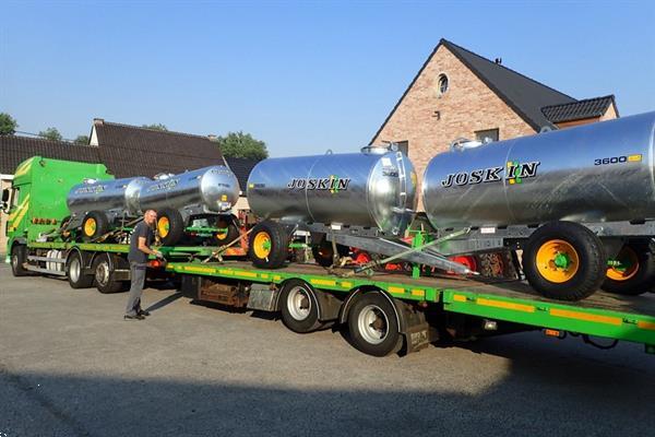 Grote foto joskin water ton 2100 en 3600 liter agrarisch aanhangwagens