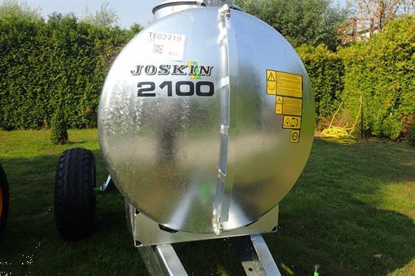 Grote foto joskin water ton 2100 en 3600 liter agrarisch aanhangwagens