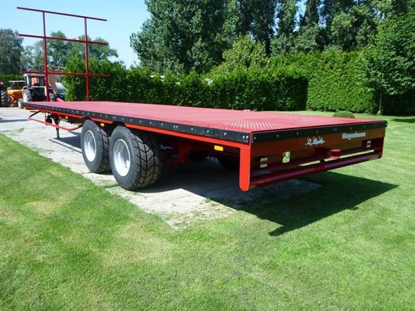 Grote foto dra plate wagen tandem dr 15000 agrarisch aanhangwagens