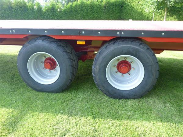 Grote foto dra plate wagen tandem dr 15000 agrarisch aanhangwagens