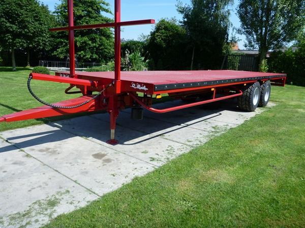 Grote foto dra plate wagen tandem dr 15000 agrarisch aanhangwagens