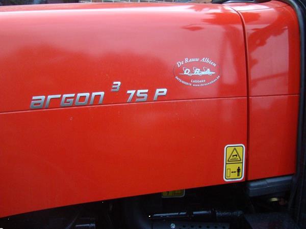 Grote foto same argon 75 met tourng cab cabine agrarisch tractoren