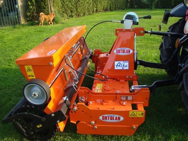 Grote foto ortolan alfa 110 met zaai combinatie agrarisch tractor toebehoren