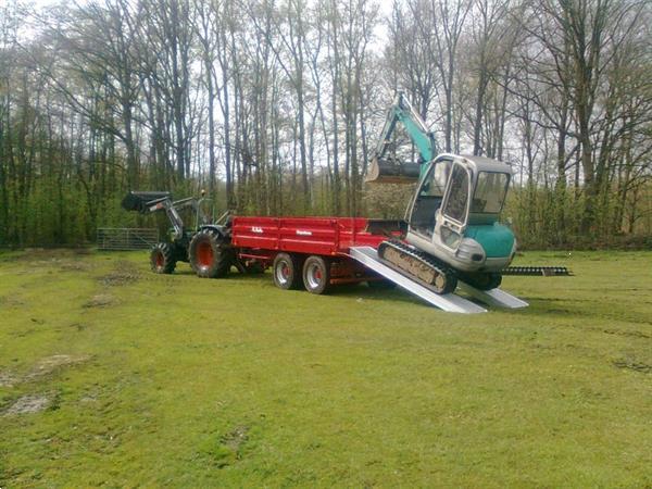 Grote foto dra mamoet dr 14000 aande slag agrarisch aanhangwagens