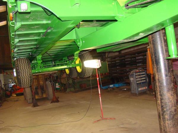 Grote foto dra diepladder machine transporter 12 tot 14 ton agrarisch aanhangwagens