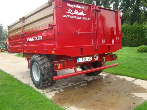 Grote foto dra dr 8000 agrarisch aanhangwagens