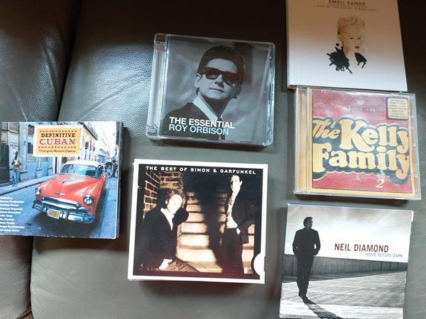 Grote foto diverse cds cd en dvd pop