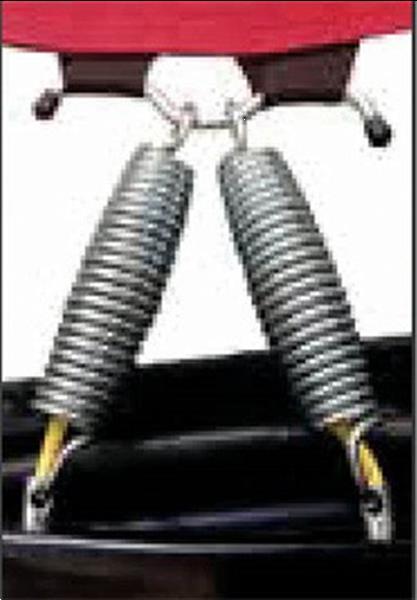 Grote foto toorx fitness inklapbare fitnesstrampoline 122cm kinderen en baby trampolines en springkussens