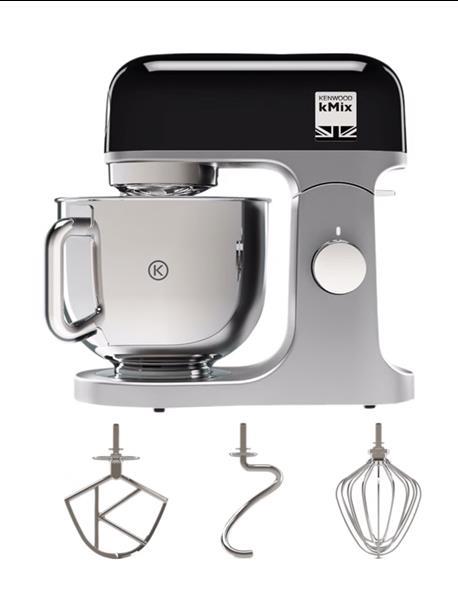 Grote foto kmix kmx750bk keukenmachine zwart witgoed en apparatuur koffiemachines en espresso apparaten