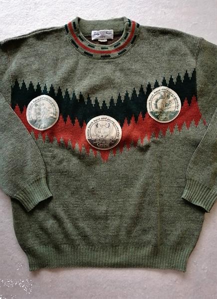 Grote foto unieke heren chipie trui uit 1986 maat 52 kleding heren truien en vesten