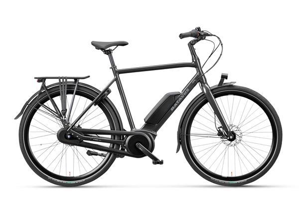 Grote foto batavus dinsdag elektrische fiets 7v zwart glans fietsen en brommers damesfietsen