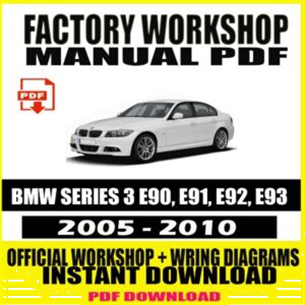 Grote foto bmw workshop service repair manual pdf auto diversen handleidingen en instructieboekjes
