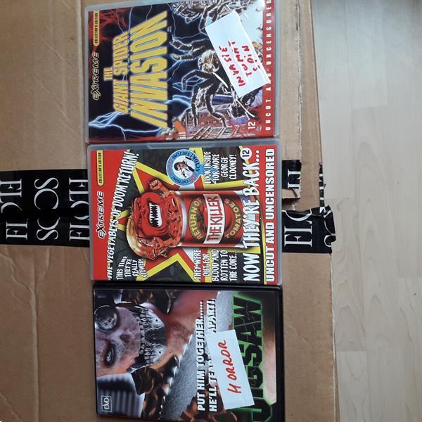 Grote foto dvd divers cd en dvd horror