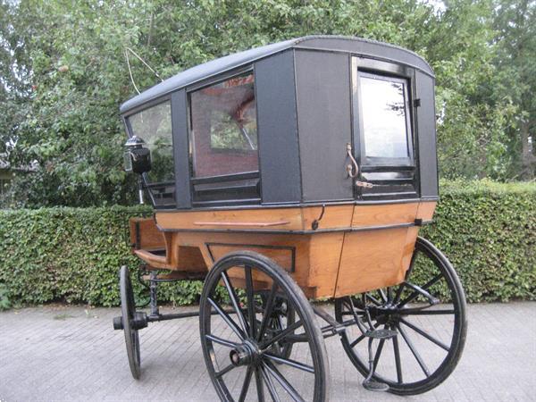 Grote foto te koop antieke kerkbrik uit 1903 dieren en toebehoren rijtuigen en koetsen