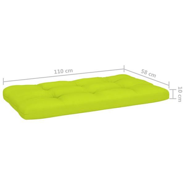 Grote foto vidaxl coussins de canap palette 2 pcs vert vif huis en inrichting woningdecoratie