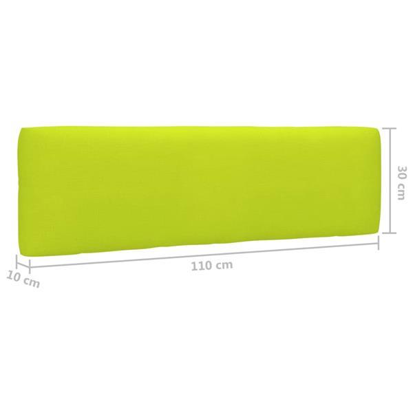 Grote foto vidaxl coussins de canap palette 2 pcs vert vif huis en inrichting woningdecoratie