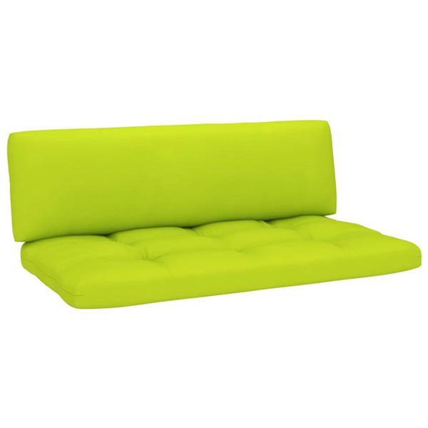 Grote foto vidaxl coussins de canap palette 2 pcs vert vif huis en inrichting woningdecoratie